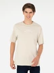 Футболка хлопковая длинная мужская U.S. Polo Assn G081SZ011-000-2006915(tas) 2XL Песочная (8683857762295) - зображення 1