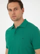 Поло довге чоловіче Pierre Cardin G021GL011-000-2186292 (yesil) M Зелене (8683858466581) - зображення 5