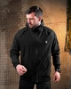 Стильная мужская ветровка Stone Island водооталкивающая XL черная (92194) - изображение 10