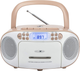 Radioodtwarzacz Reflexion RCR2260 Boombox White/Pink (4260035678407) - obraz 3