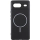 Чохол Silicone Cover Lakshmi Full Camera (AA) with MagSafe для Google Pixel 7 Black - изображение 1