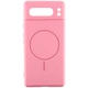 Чохол Silicone Cover Lakshmi Full Camera (AA) with MagSafe для Google Pixel 8 Pro Light Pink - зображення 1