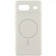 Чохол Silicone Cover Lakshmi Full Camera (AA) with MagSafe для Google Pixel 7 White - изображение 1
