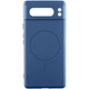 Чохол Silicone Cover Lakshmi Full Camera (AA) with MagSafe для Google Pixel 8 Pro Navy Blue - зображення 1
