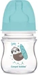 Бутылочка с широким отверстием "Easystart Exotic Animals" антиколиковая, 120 мл, синяя машина - Canpol Babies 120ml (1320357-31105747) - изображение 1