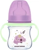 Бульба антиколікова "Easystart Sleepy Koala" з широким відверненням, 120 мл рожева - Canpol Babies 120ml (1320593-31103161) - зображення 1