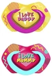 Пустышка силиконовая симметричная "Neon Love" 0-6 месяцев, 2 шт, розовая - Canpol Babies 2шт (1319835-31100718) - изображение 1