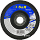 Круг зачисний пелюстковий S&R Meister 125x22.2 мм зерно 60 мм (136125060) - зображення 1