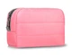 Косметичка стьобана, рожева "Classy" - MAKEUP Cosmetic Bag Pink (1113063-27066942) - зображення 1