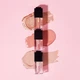 Набор - Huda Beauty Mini Matte & Metal Melted Shadows Soft Pinks (eye/shadow/1mlx3) (1261723-196130) - изображение 3