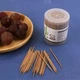 Набір одноразових побутових зубочисток - шпажок Toothpicks комплект односторонніх бамбукових зубочисток, 800 шт, коричневий (106307466) - зображення 4