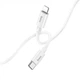 Кабель HOCO X87 Magic silicone PD charging data cable USB to Lightning 2.4A 1m White (6931474783189) - изображение 2