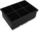 Силиконовая форма для льда Vexal 16.7 x 11.5 x 5 см Черный (М1350) - изображение 2