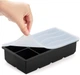 Форма для льда силиконовая Ice с крышкой Кубики 8 ячеек 21x11.5x5 см Черный (С051353) - изображение 5