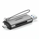 Кардрідер UGREEN CM185 Card Reader |Type-C, USB3.0| Сірий (UGR-50706) - зображення 1
