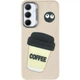 Чехол Накладка CaseIT Leather Toys для Samsung Galaxy A16 4G/5G Coffee / Sand - изображение 1