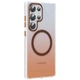 Чохол TPU+PC Phantom with MagSafe для Samsung Galaxy S25 Ultra Golden - зображення 2