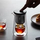 Чайник для заваривания TeaPot D-50 Press type 600ml Transparent - изображение 3