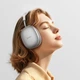 Накладные беспроводные наушники Hoco W55 Plus Happiness ANC noise reduction Silver - изображение 3