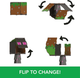 Набір Mattel Minecraft Figurki z transformacją Enderman + Blok Trawy (0194735193349) - зображення 4