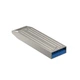 Флеш память (флешка) USB 2.0 Flash Drive WIWU Wi-FD002 Infinite 128GB Silver - изображение 2