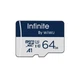 Карта пам'яті Wiwu Wi-FC004 Infinite Series (U3, C10) microSDXC Class 10 - 64GB (без адаптера) - изображение 1
