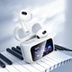 Бездротові TWS навушники Hoco EW81 Elegant with Touch Screen ANC White - зображення 8