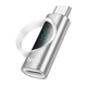 Перехідник HOCO UA32A (USB-C to iP MALE-TO-FEMALE) 60W Type-C - Lightning для передачі даних швидка зарядка Сріблястий - зображення 1