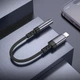 Перехідник Адаптер BOROFONE BV24 Lightning (iP male to 3.5mm) (15cm) audio converter Сірий - изображение 3