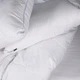 Набор MirSon №2958 Line Satin Light Pro Два одеяла летние King Size 155x215 см 10-001 Snow White Eco-Soft + две подушки 50х70 см + две наволочки 50х70 см + простынь 220х240 см (2200010972818) - изображение 4