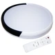 LED світильник з пультом CE-061B-IF d500 72Вт 5760lm 3000-6000К білий+чорний LedCity - зображення 1