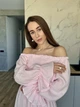Длинное женское платье муслин IgLeLuck 777013 46 розовое - изображение 4