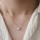 Підвіска на шию Solitaire, золотиста - зображення 3