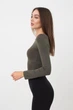Кроп-топ Giulia 46/48(L/XL) Хаки (113716) - изображение 3
