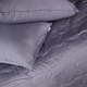 Набор MirSon №2986 Line Satin Premium Одеяло летнее Семейное 155x215 см 0251 Skyline Eco-Soft + две наволочки 50х70 см (2200010975963) - изображение 3