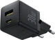 Мережевий зарядний пристрій Baseus Palm Fast Charger C+U 30W EU Cluster Black (P1011160A113-00) - зображення 1