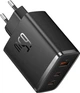 Сетевое зарядное устройство Baseus Cube Pro Fast Charger 2C+U 65W EU Cluster Black (P10152301113-00) - изображение 2