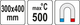 Mata do lutowania YATO z silikonu odpornego na temperaturę do 500°C 400 x 300 x 3 mm taśma magnetyczna 395 x 57 mm (YT-82469) (5906083072086) - obraz 5