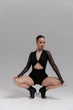 Комбінезон для танців хілз і тверк Diva Black S Чорний (12052-S) - изображение 3