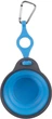 Дорожня миска для тварин Dexas Travel Cup w Bottle Holder&Carabiner з кріпленням пляшки та карабін 240мл Блакитний (PW2204322194) - зображення 3
