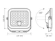 Прожектор LED аккумуляторный 1400Lm 5000K VL-FSO4-205-S VIDEX - изображение 4
