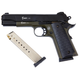 Стартовый пистолет Kuzey 911 black/haki, чёрные ручки, с магазином (Colt 1911) - изображение 2