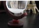 Барометр Штормгласс Глобус большой 22х14 см Storm glass на деревянной подставке - изображение 4
