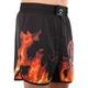 Шорты для тайского бокса MMA мужские Hard Touch Fire 4672 размер XL (50-52) Black-Orange - изображение 4