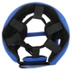 Шлем боксерский открытый кожаный Hard Touch 4232 размер S Blue - изображение 4