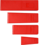 Zestaw klinów YATO do rozłupywania drewna 4 szt YT-79884 (5906083063275) - obraz 2