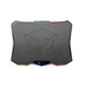 Підставка під ноутбук Gaming Cooling Pad CP4040 з підсвіткою RGB, 6 вентиляторів, 9-17 дюймів, чорна - зображення 3