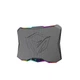 Підставка під ноутбук Gaming Cooling Pad CP4040 з підсвіткою RGB, 6 вентиляторів, 9-17 дюймів, чорна - зображення 5