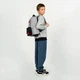 Рюкзак школьный для подростка (городской) ортопедический Kite Education Teens, для мальчиков, серый (K25-949M) - изображение 11