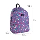 Рюкзак для подростка GoPack Education Teens, унисекс, фиолетовый (GO25-188M-2) - изображение 9